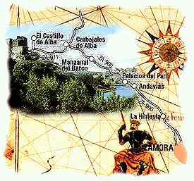 C�mo llegar a Castillo de Alba.