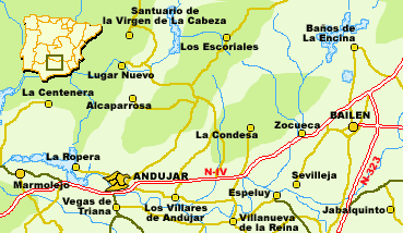 Mapa de la zona