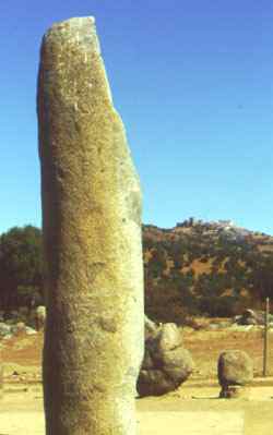 El conjunto megal�tico de Monsaraz es uno de los mejores que se pueden apreciar en la Pen�nsula Ib�rica. 