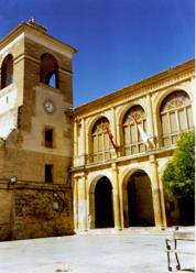 Plaza de Villanueva de la Jara (Cuenca).
