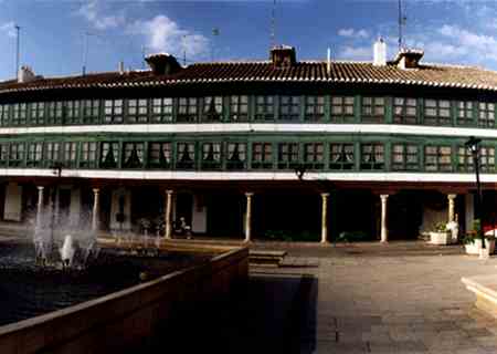 Plaza Mayor de Almagro (Ciudad Real).