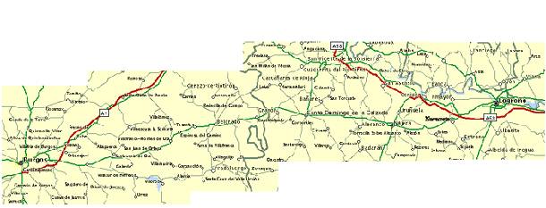 Mapa de la etapa.