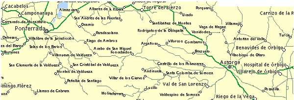 Mapa de la Ruta