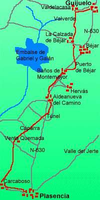 Mapa de la Ruta. � Club Cicloturista Gran Canaria. 