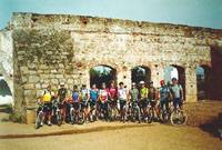 M�rida. El grupo preparado para comenzar. � Club Cicloturista Gran Canaria.