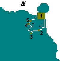 Mapa de la ruta