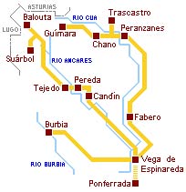 Mapa de la Ruta