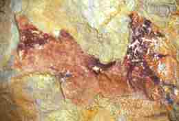 Pinturas Rupestres en las cuevas del Polvor�n.