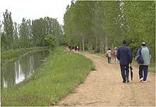 Canal de Castilla senderismo