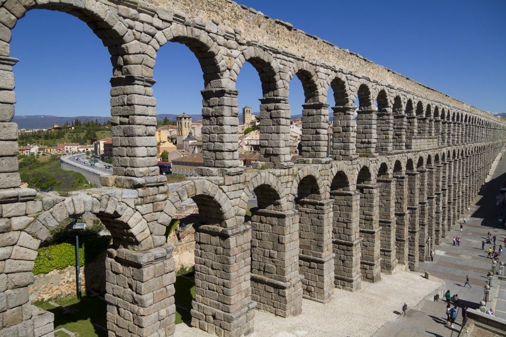 Ruta, Segovia, Avila y Valladolid. Acueducto de Segovia