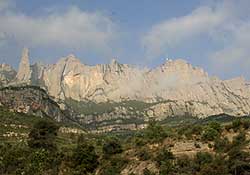 Montañas de Montserral