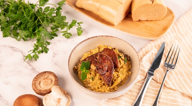 Risoto de otoño, Foie Gras y shiitake