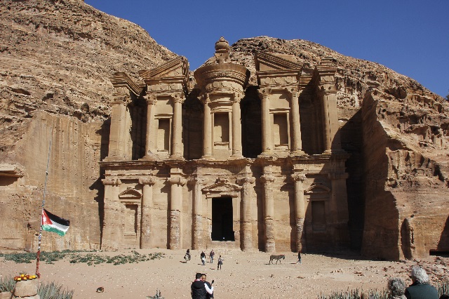 "Tesoro" en la ciudad de Petra (Jordania)